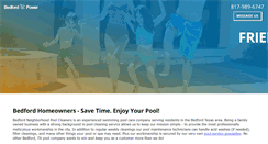Desktop Screenshot of bedfordpoolcleaning.com
